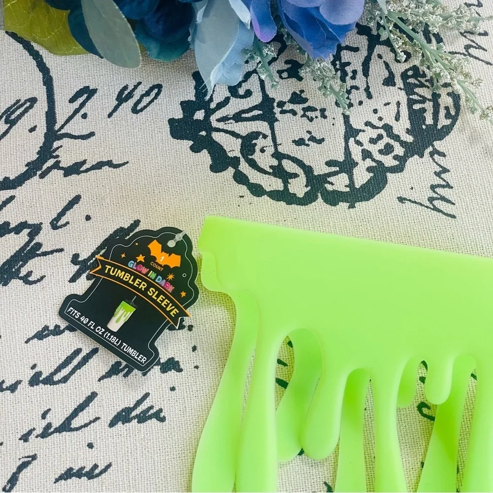 FREE with $50 Purchase - Viral Glow in the Dark 40oz Tumbler Slime Sleeve